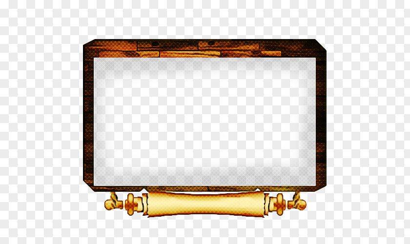 Metal Scroll Picture Frame PNG