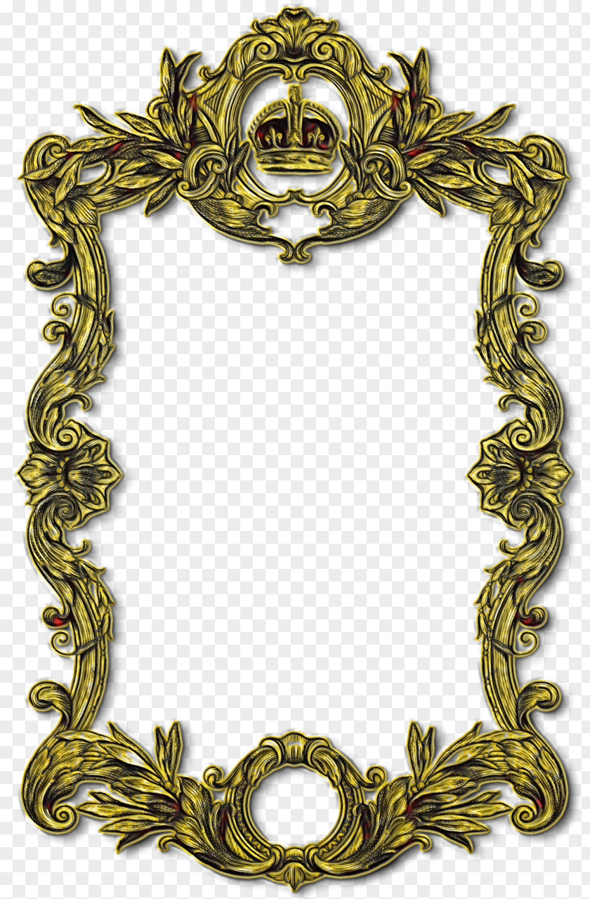 Mirror Metal Picture Frame PNG