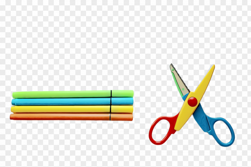 Office Supplies Writing Implement Line Scissors PNG
