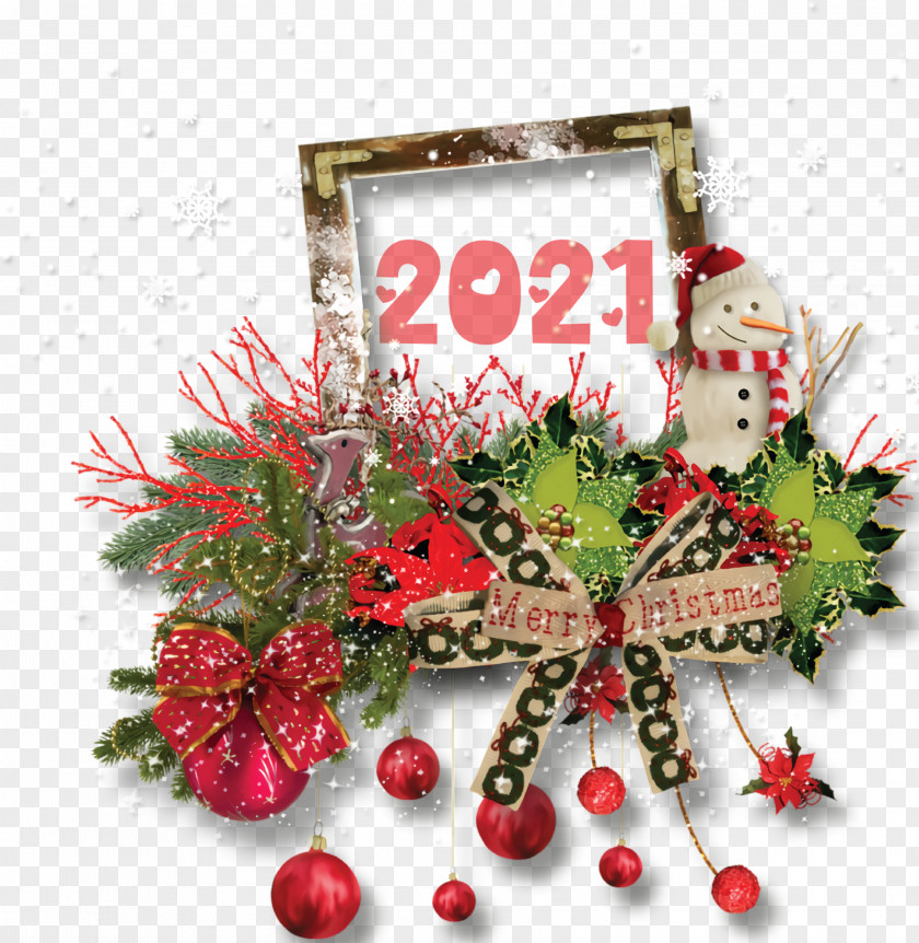 2021 Happy New Year PNG