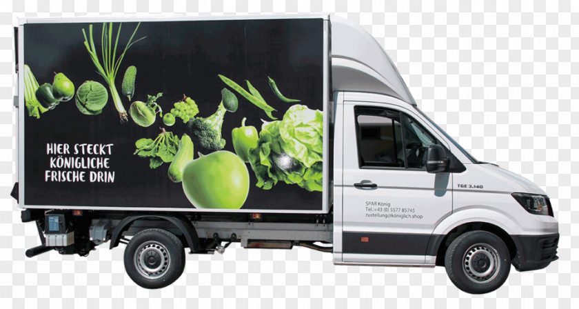 Digitaldruck Compact Van Commercial Vehicle Brand, Vorarlberg TruckRollups Xact PNG