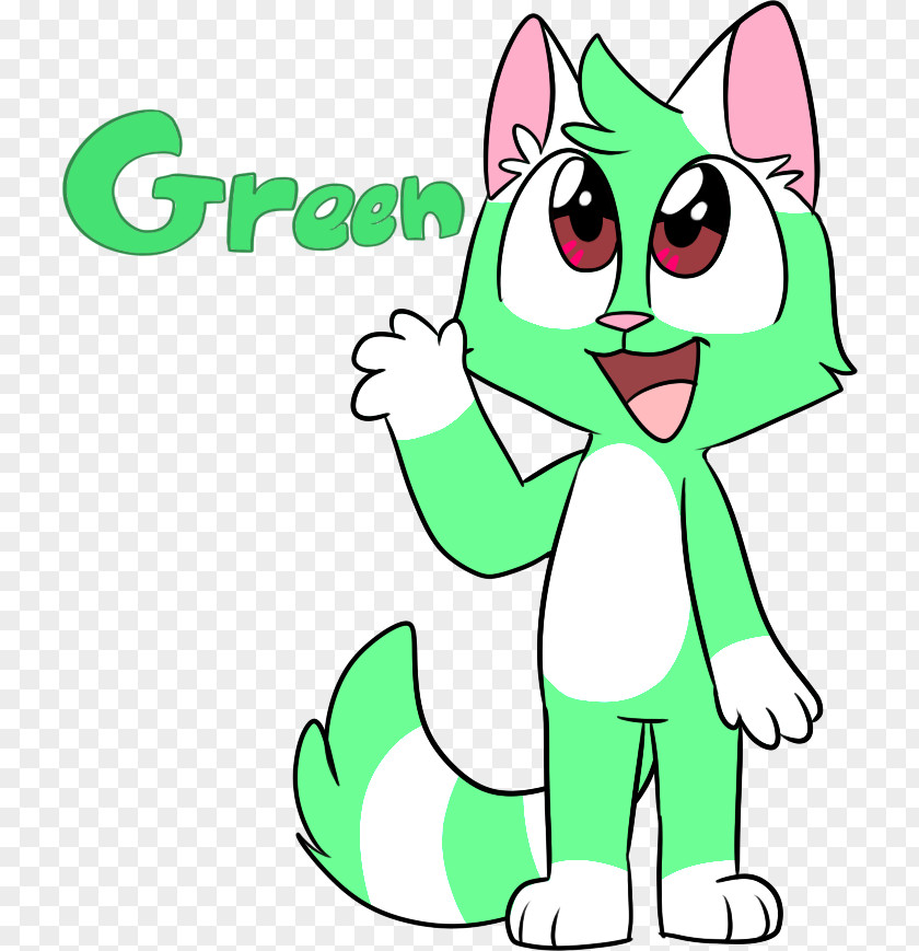 Green Cat Whiskers Work Of Art Clip PNG