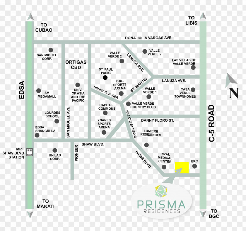 House Prisma Residences Bonifacio Global City Ortigas Center Condominium PNG