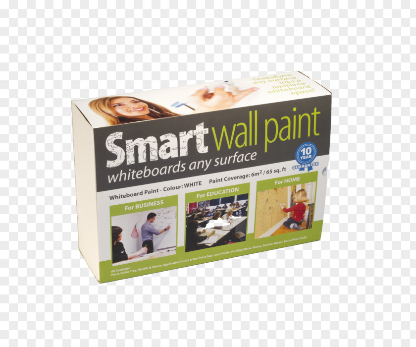 Wall Painted Dry-Erase Boards Interactive Whiteboard Paint Education Smart Technologies PNG