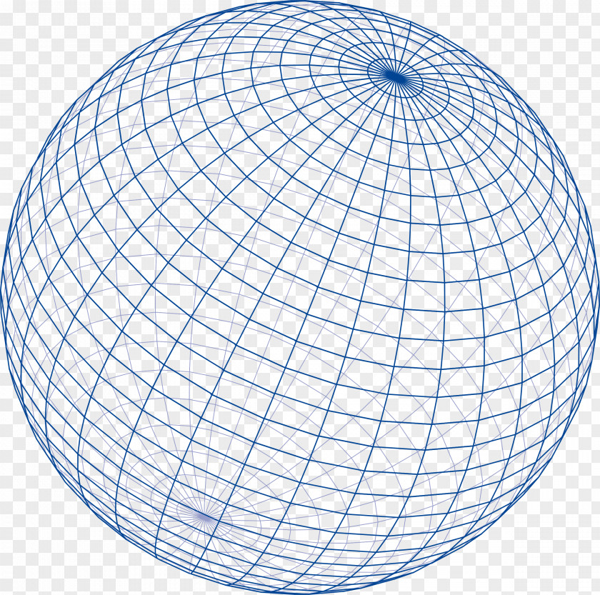 3d Circle Sphere Grid Clip Art PNG