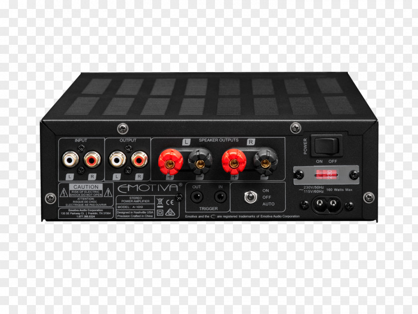 Amplifier Audio Power Integrated Stereophonic Sound Line Level PNG