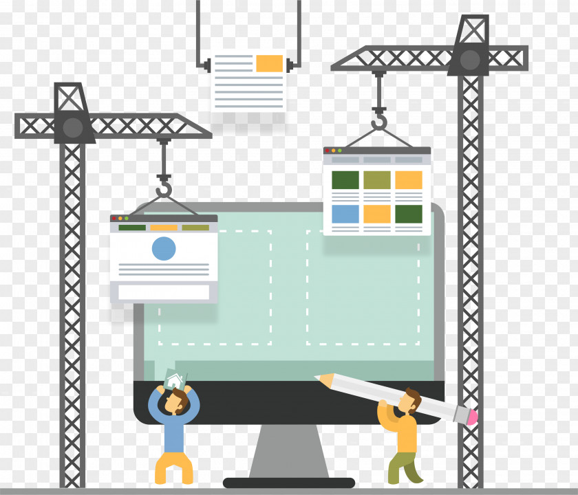 Crane Web Development Responsive Design Digital Agency PNG
