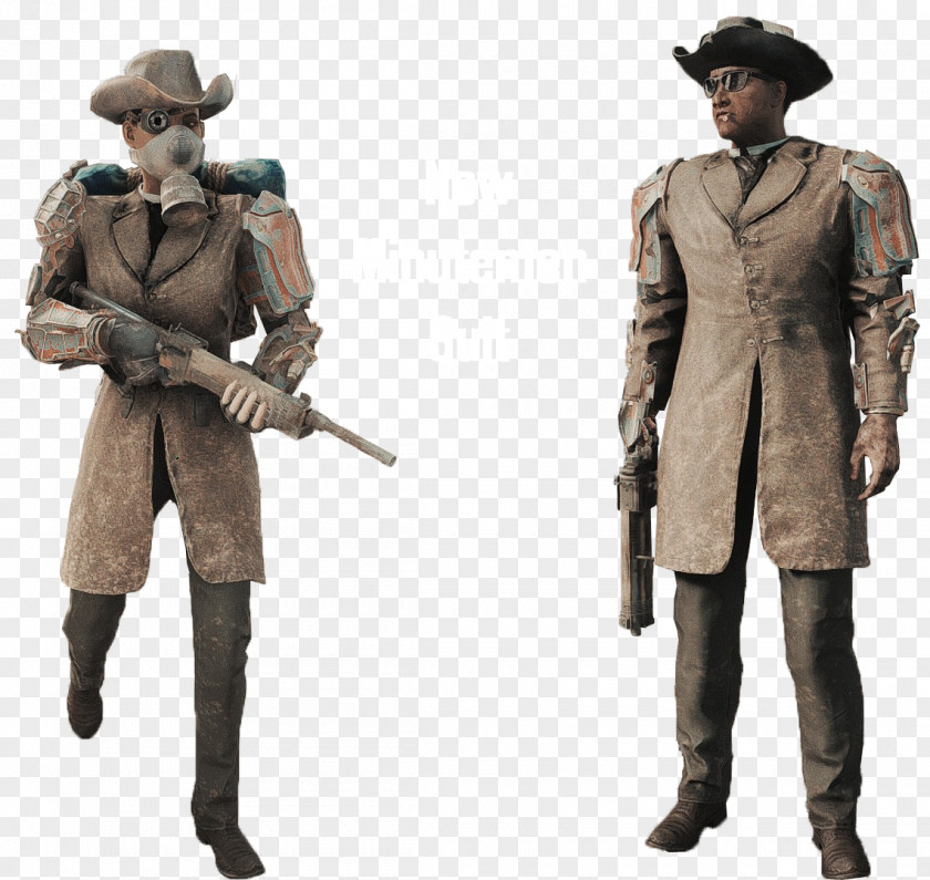 Fallout 4 Minutemen 3 American Frontier Clothing PNG