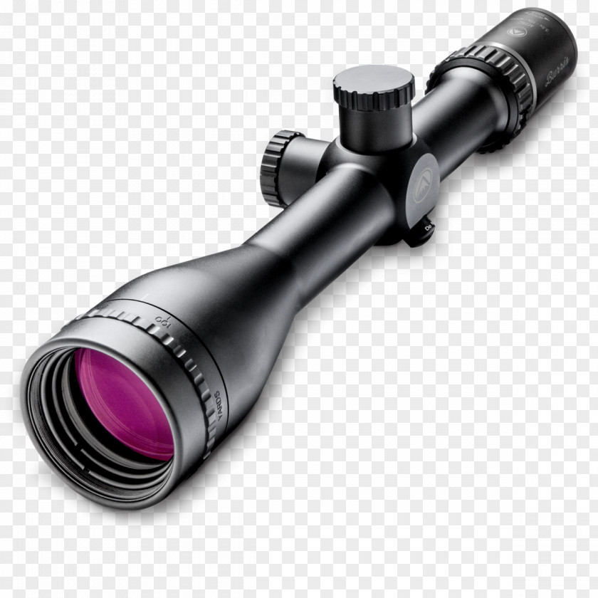 Telescopic Sight Monocular Reticle Schmidt & Bender Milliradian PNG