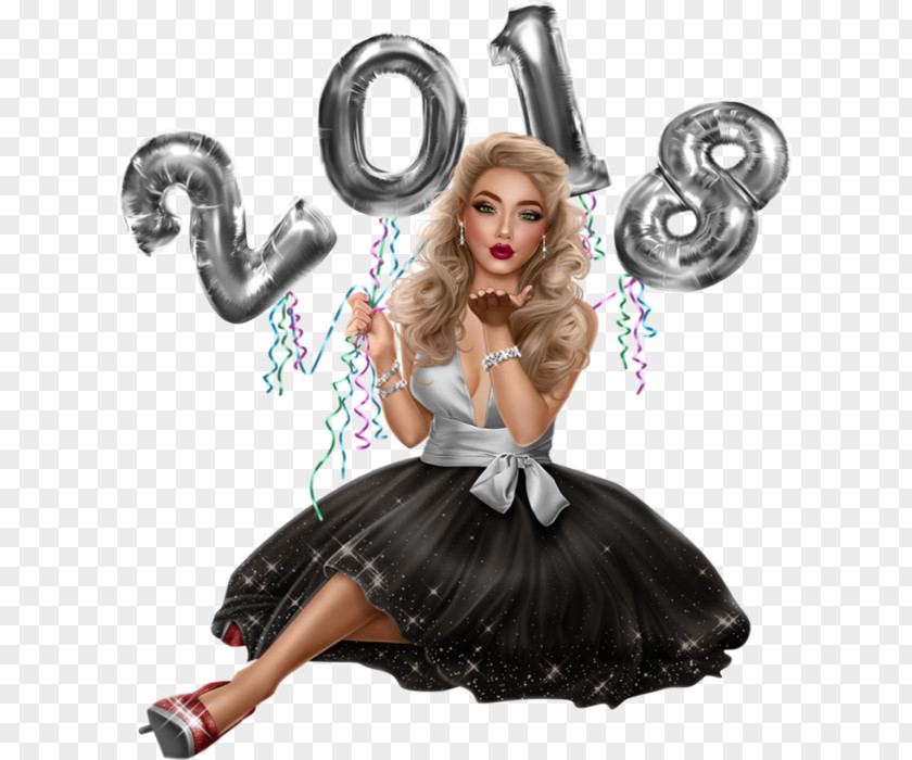 Woman New Year's Eve 0 PNG