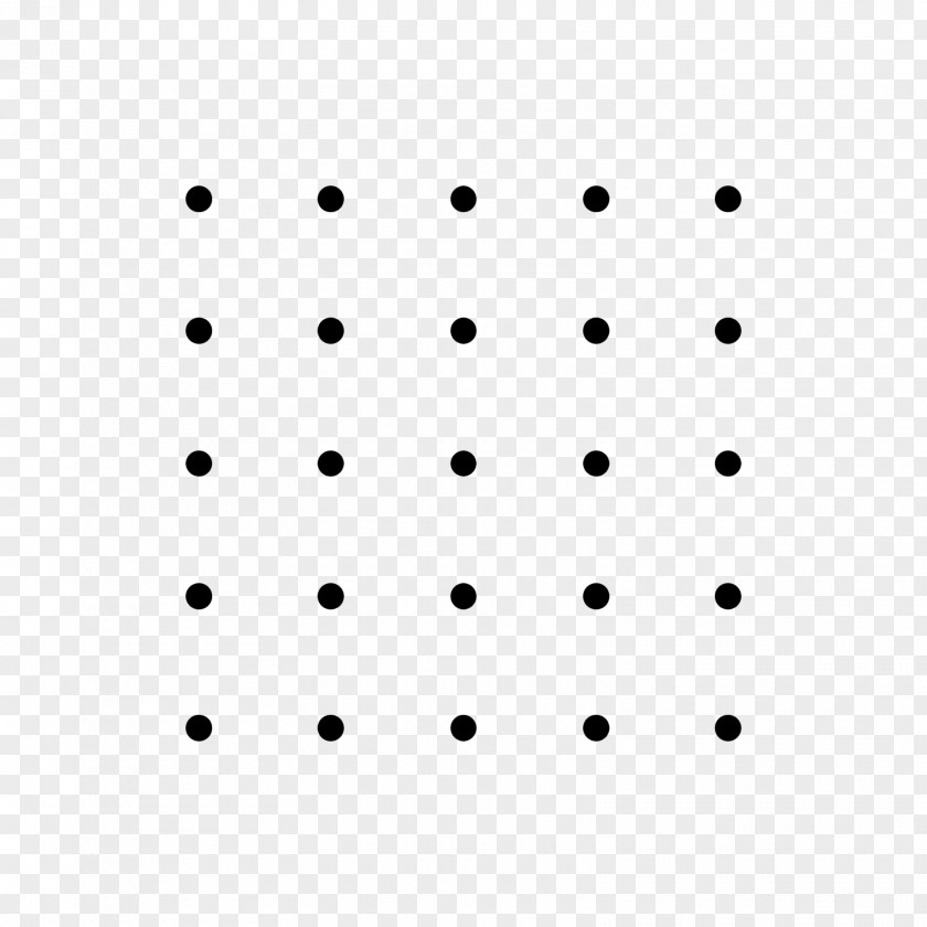 Dots Black And White Rectangle Circle Monochrome PNG