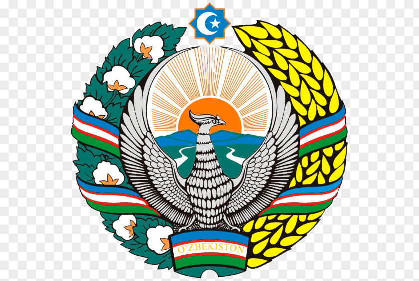 Flag Of Uzbekistan Emblem Uzbeks Supreme Assembly PNG