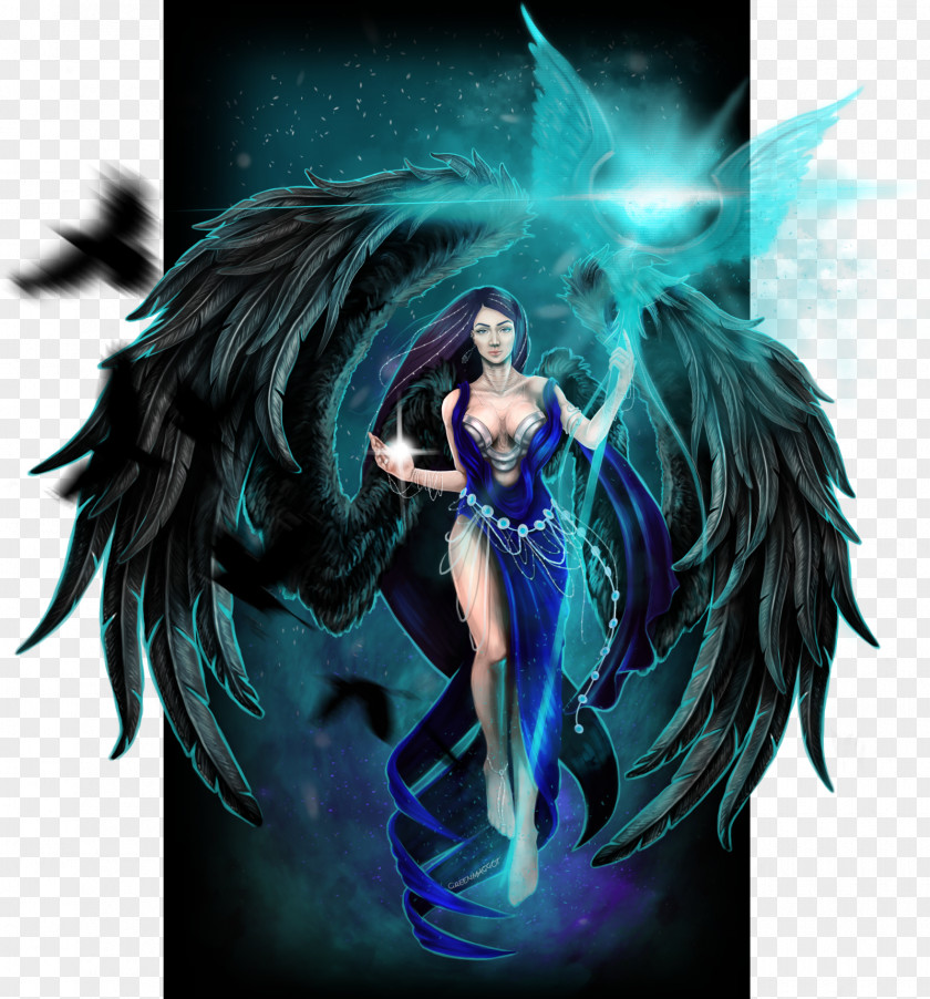 Goddess Nyx Night Deity Greek Mythology PNG