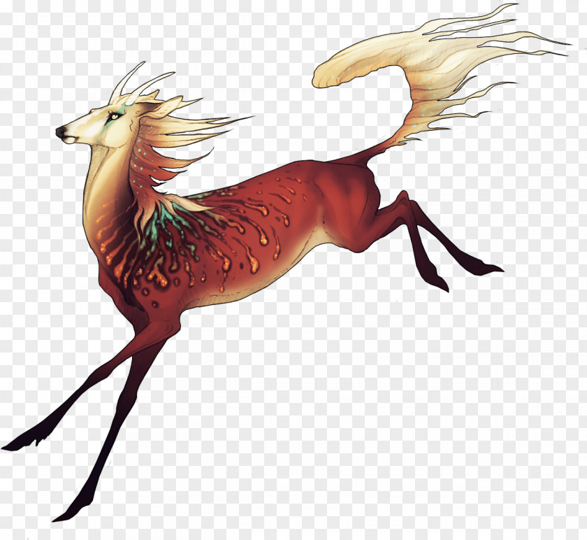 Mustang Deer Dog PNG