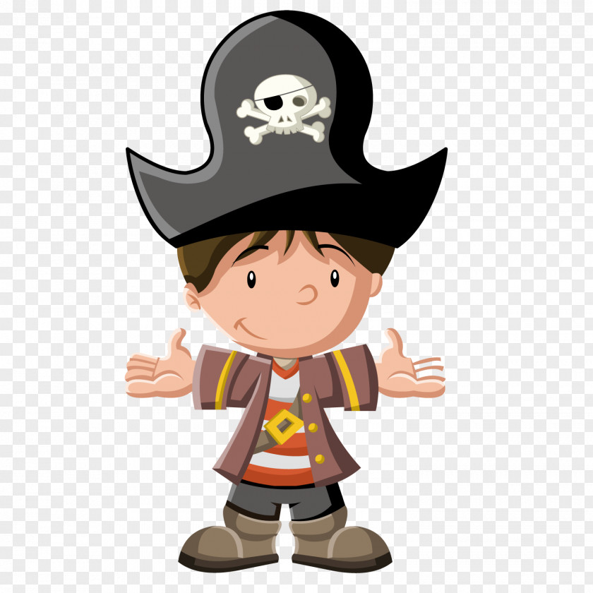 Pirate Boy Piracy Cartoon Royalty-free Stock Photography PNG