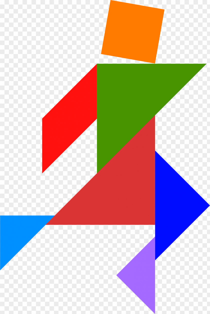 Triangular Pieces Tangram Puzzle Word Game Clip Art PNG