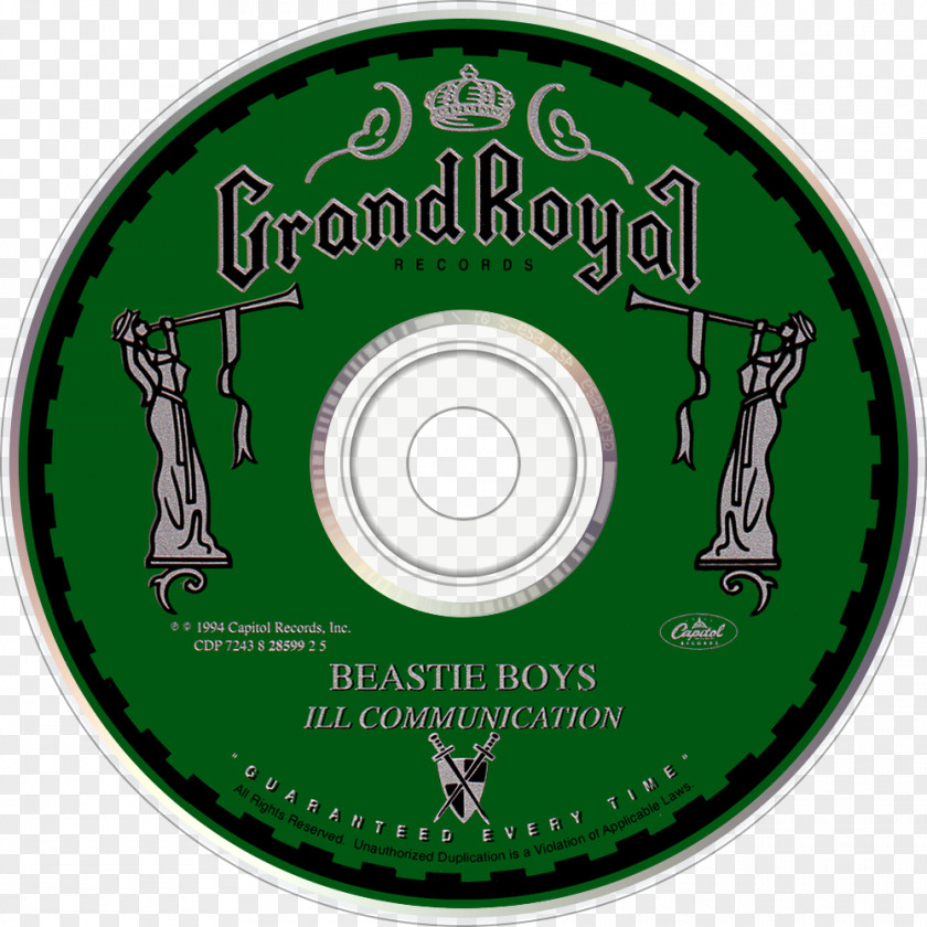 Beastie Boys Compact Disc Ill Communication Album PNG