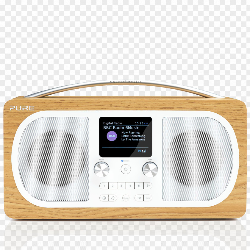 Front Stereo Display Digital Audio Broadcasting Radio Pure FM PNG