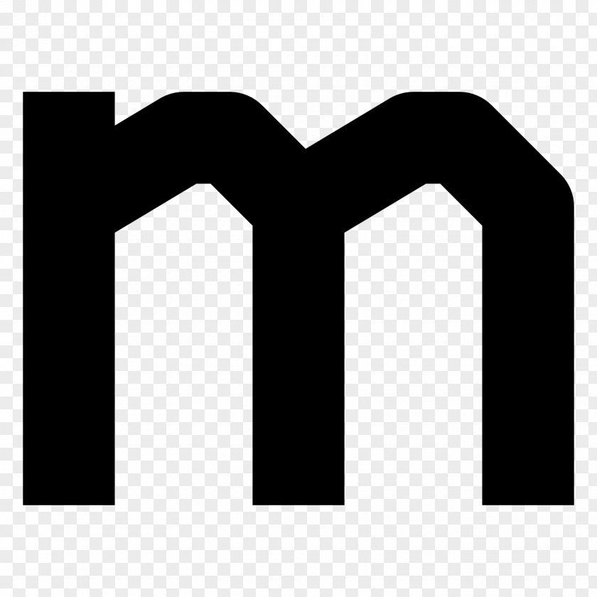 Letter M Symbol Font PNG
