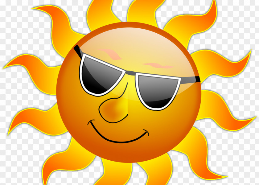 Sun Smiley Happiness Clip Art PNG