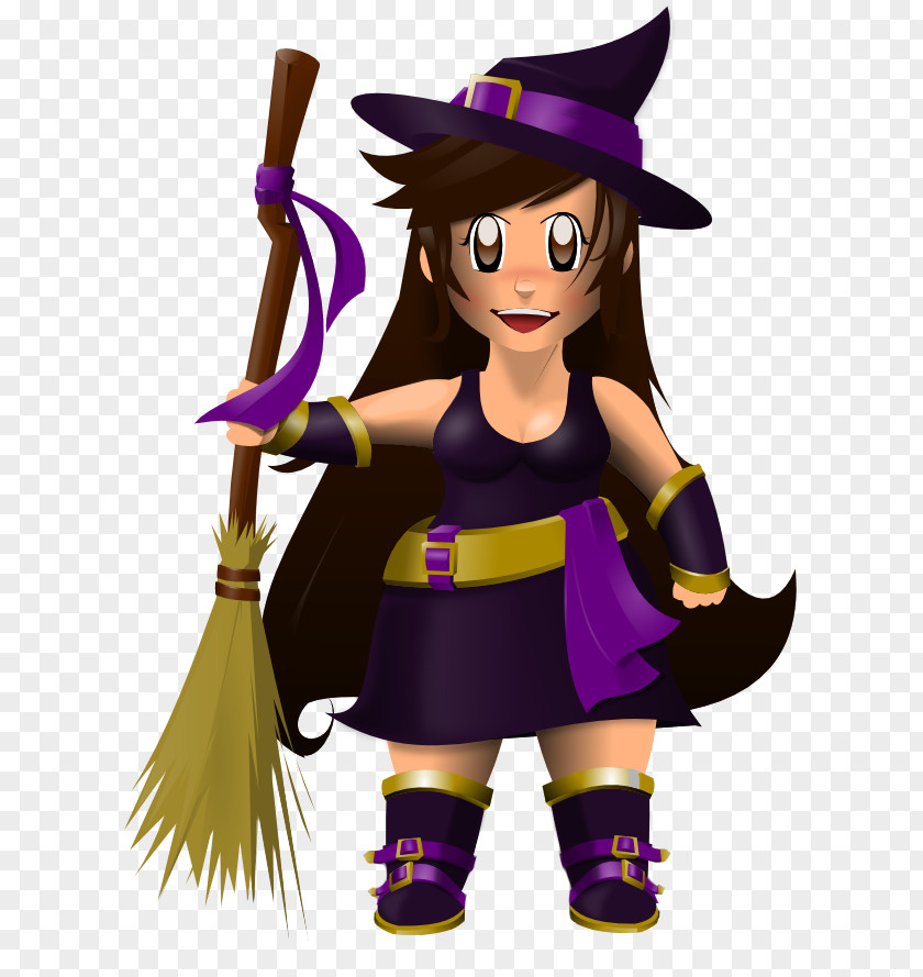 Witch Art Clip PNG
