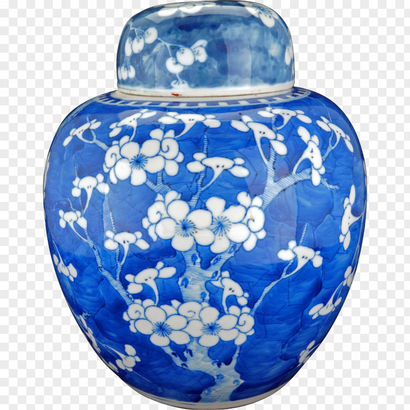 Chinoiserie Jingdezhen 18th Century Blue And White Pottery Porcelain Chinese Ceramics PNG