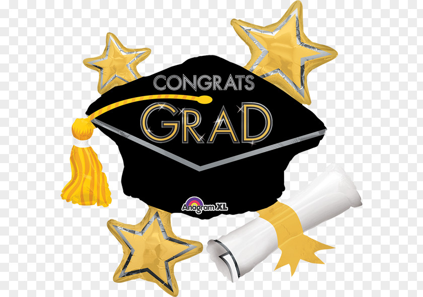 Gold Congrats Grads Wholesale Toy Balloon Brand Product Sales PNG