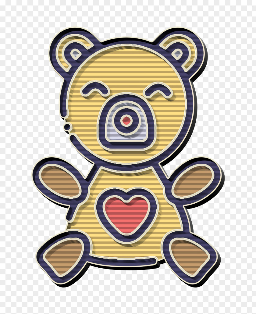 Heart Teddy Bear Icon Love Marriage PNG