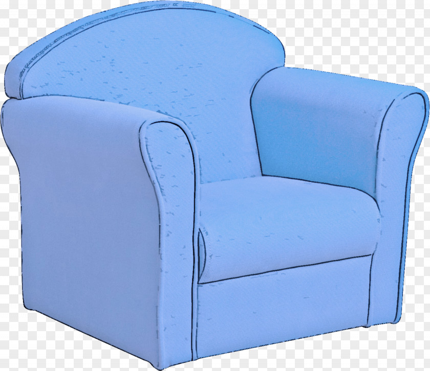Slipcover Recliner Blue Furniture Chair Club PNG
