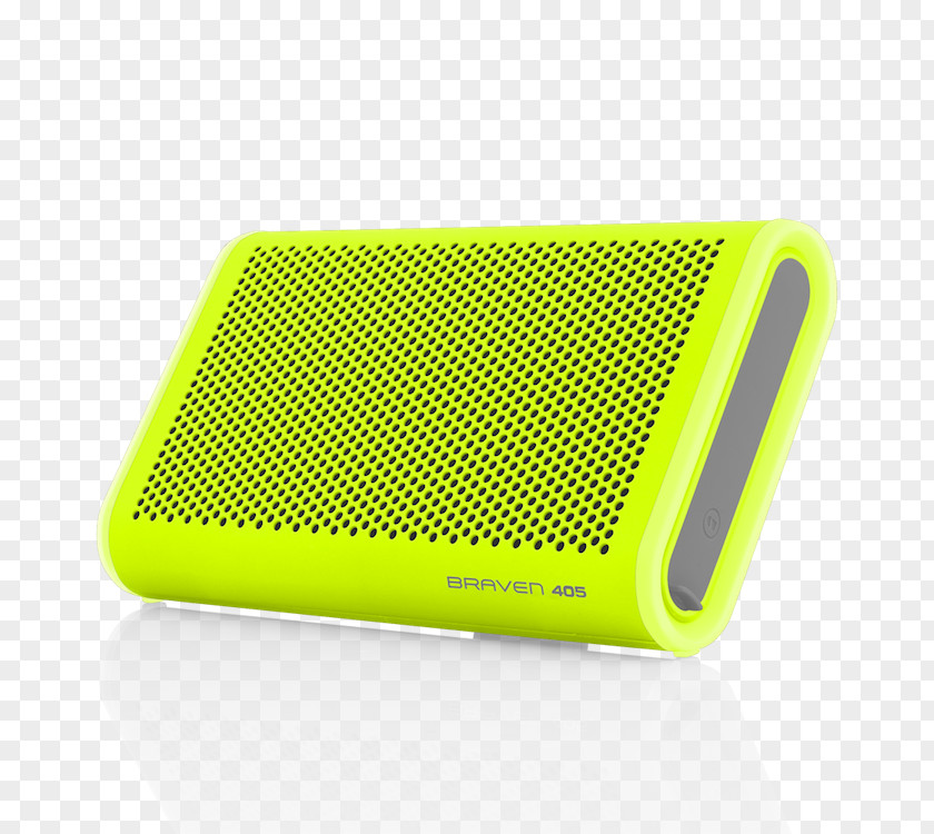 Vg1 Braven 405 Bluetooth Speaker Electronics Wireless Yellow PNG