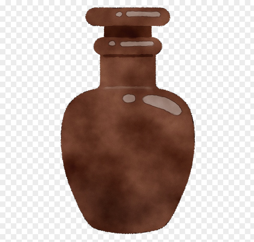Brown Wood Bottle Metal PNG