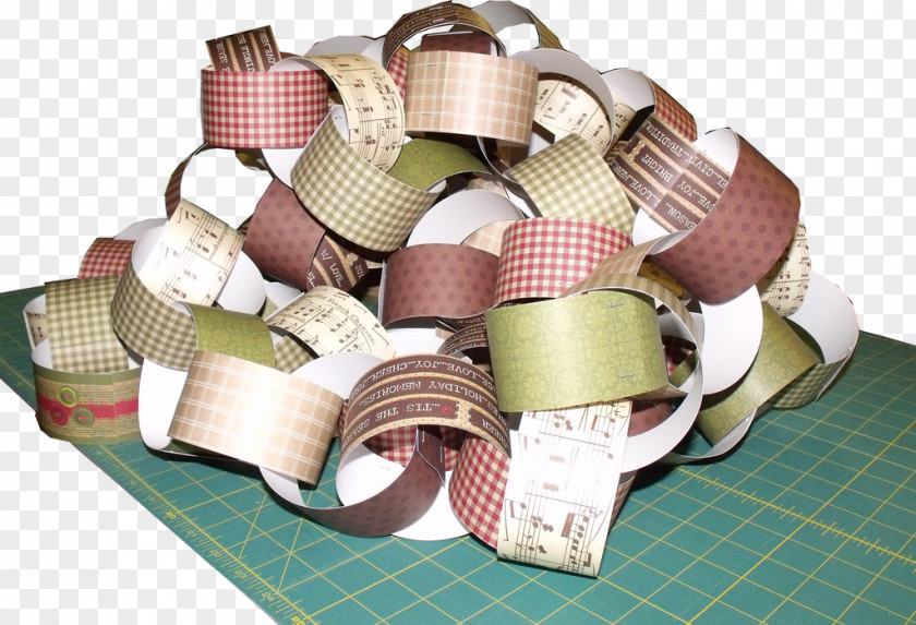 Christmas Paper Twelve Days Of Garland Chain PNG