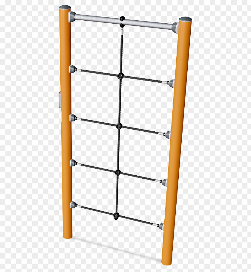 Outdoor Fitness Line Angle Shelf Fence PNG