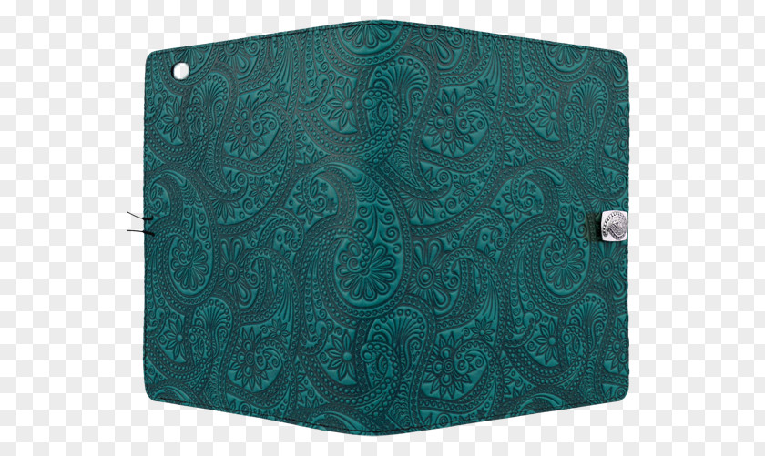 Paisley Design Turquoise PNG