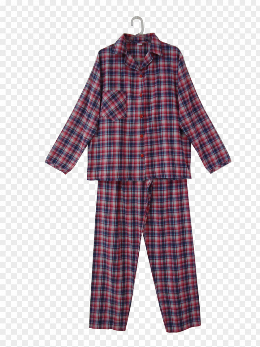 Pijamas Pajamas Tartan Sleeve Dress Outerwear PNG