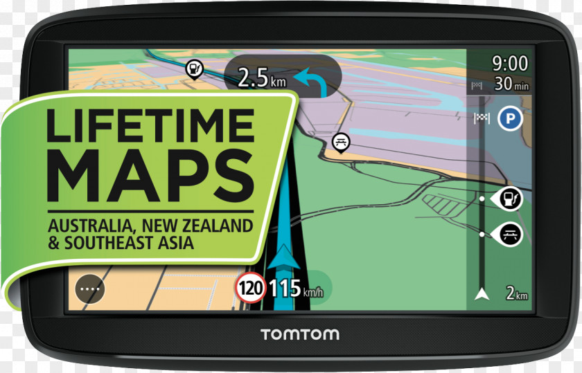 Car Automotive Navigation System GPS Systems TomTom Start 52 62 PNG
