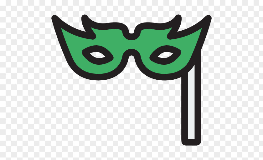 Green Glasses Icon PNG