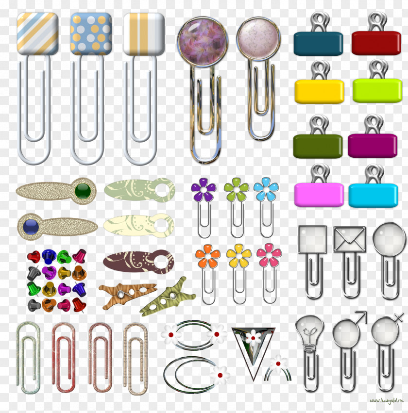 Paper Clip Stationery Office Supplies Art PNG