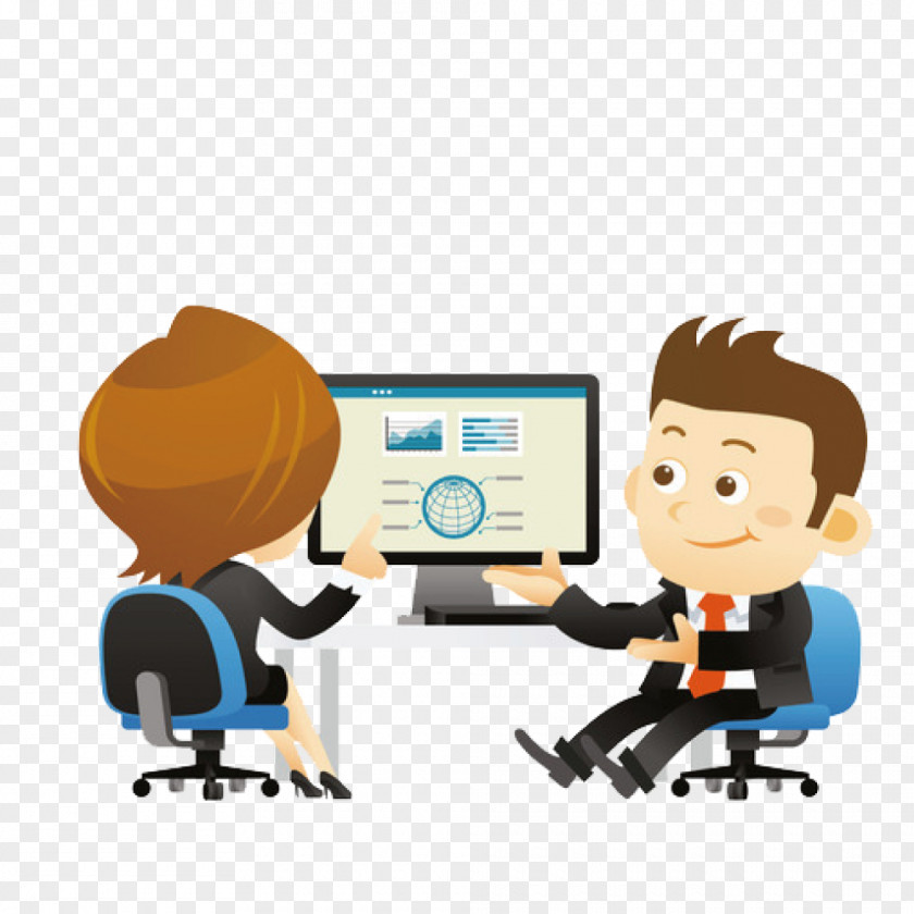 Recruitment Business People Businessperson Computer Illustration PNG