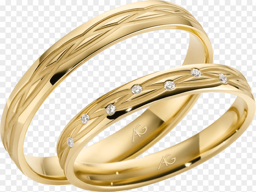 Ring Wedding Gold Geel Goud Białe Złoto PNG