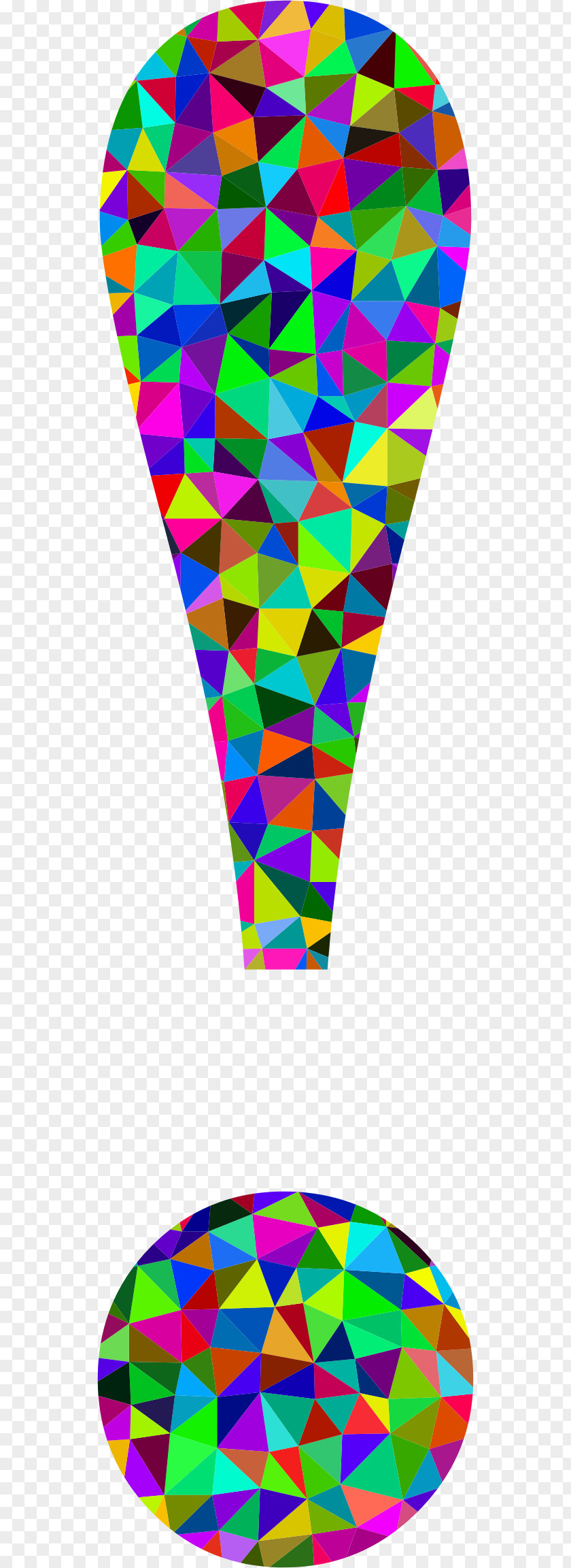 Triangle Exclamation Mark Interjection Clip Art PNG