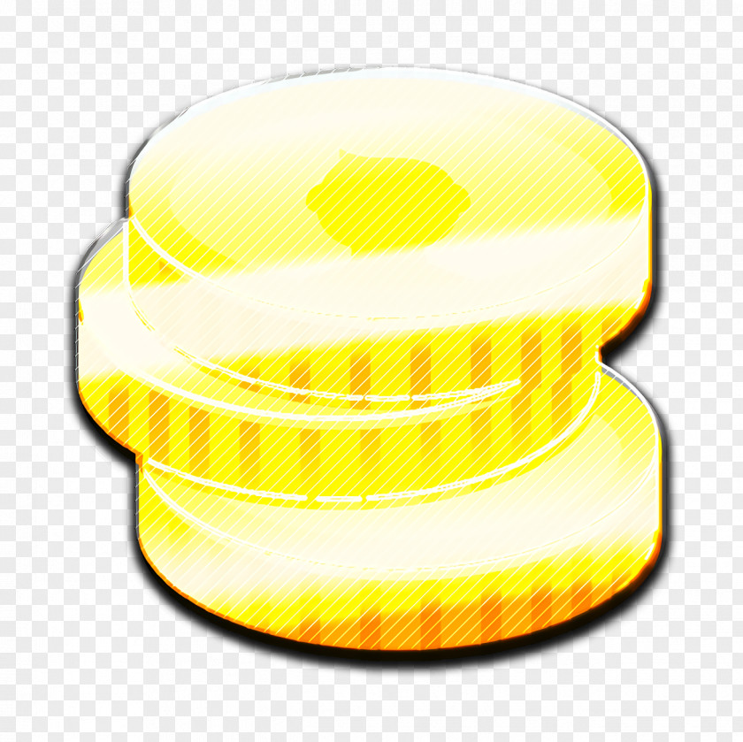 Yellow Light Money Icon PNG