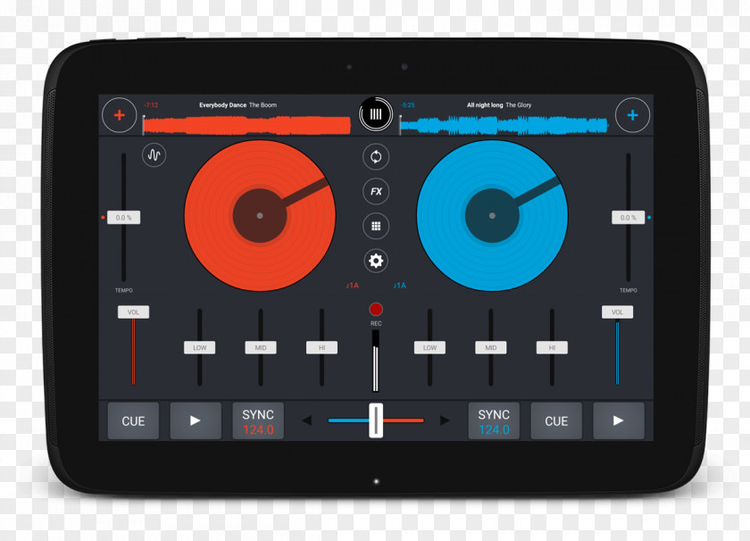 Android Tablet Cross/CrossDJ Electronics Disc Jockey PNG