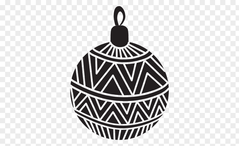 Christmas Ornament Silhouette Decoration Pattern PNG