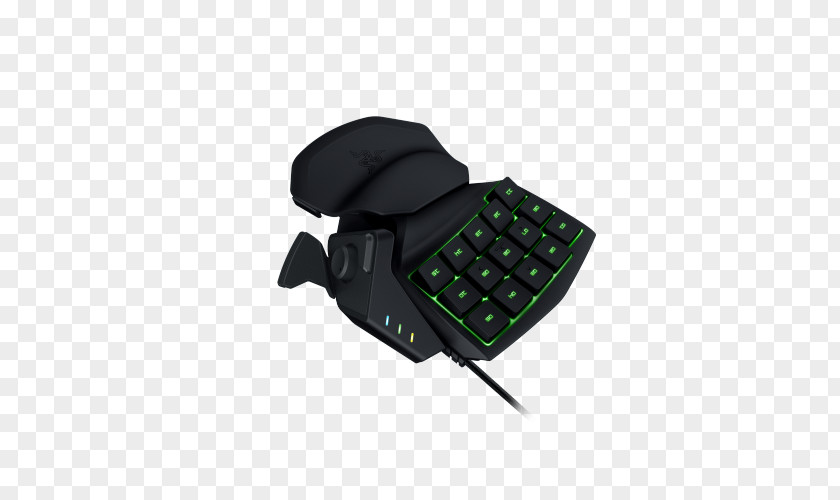 Computer Keyboard Razer Tartarus Chroma Gaming Keypad USB V2 Ergonomic PNG