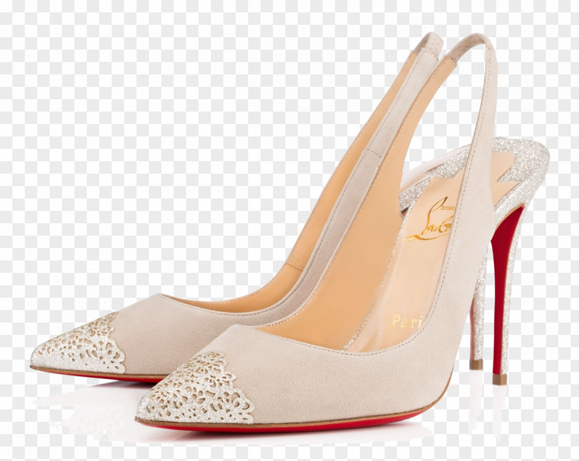 Louboutin Court Shoe High-heeled Footwear Dress Boot Sneakers PNG