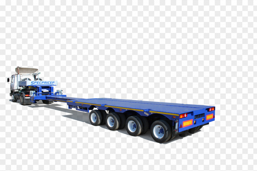 Lowboy Oversize Load Semi-trailer Transport PNG