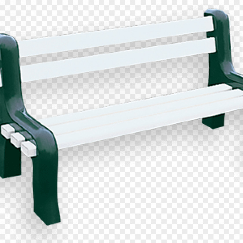 Park Bench Plastic Lumber Seat PNG