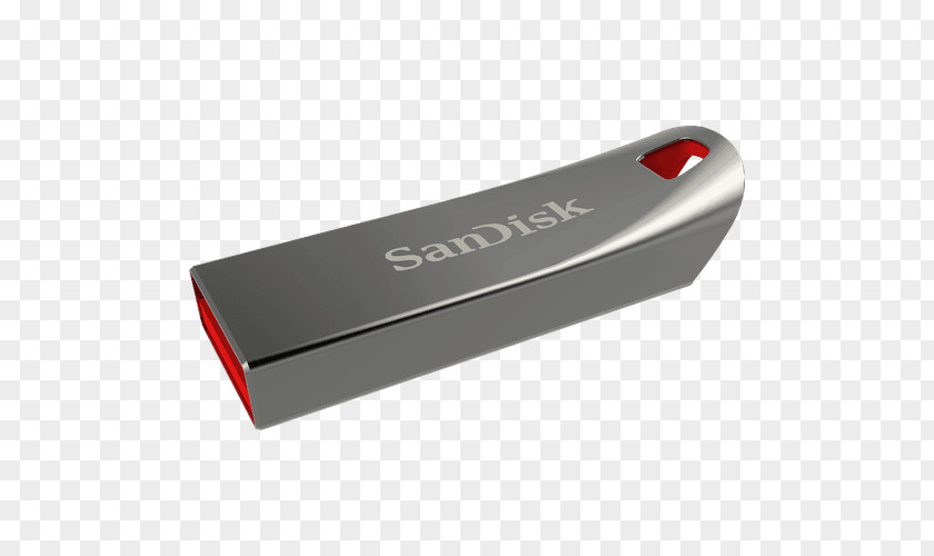SanDisk Cruzer Blade USB 2.0 Force Flash Drives Computer Data Storage PNG