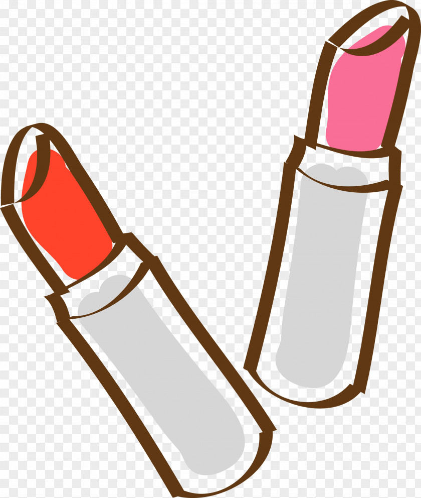 Vector Material Lipstick Lip Balm Cosmetics PNG